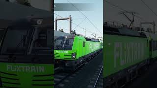 2024 train trainspoting foryou flixtrain frankfurt tsw5 shorts germany [upl. by Nylecyoj]