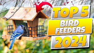 Top 5 Bird Feeders of 2024 [upl. by Nnaasil66]