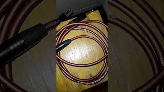 Proel Italy noiseless microphone cable микрофонный межблочный кабель shorts [upl. by Eralcyram915]