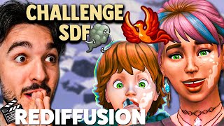 🎬 REDIFFUSION  Elle est de retour 🫣  Challenge SDF Sims 4 [upl. by Aland126]