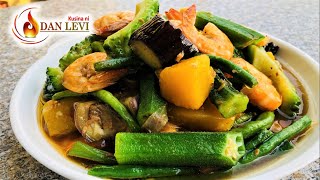 How to cook PINAKBET WITH SHRIMP  Simple and Easy Filipino Recipe  Ulam Pinoy [upl. by Ardnaz]