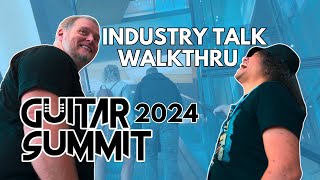 Guitar Summit 2024 Early Bird Walk through and Industry Talk feat Derek of REVV Amps [upl. by Yenots]