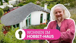 HobbitHaus – Organisches Bauen mit Lehm  ARD Room Tour [upl. by Lesirg263]