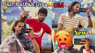 2 Year Baad Apne Hair Katwa Diye😭💥 newhairstyle [upl. by Arihs]