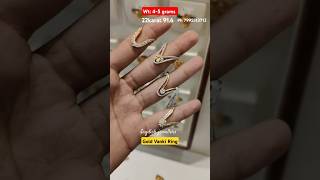 Gold vank designs latest design gold Vanki Rings diamond workmanship [upl. by Chloe]