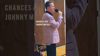 Chances Are  Johnny Mathis cover music shortvideo short johnnymathis singer shortsvideo [upl. by Yrneh]