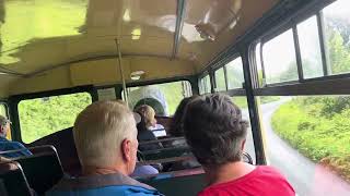 Epic climb up to Beachy Head in AEC Regent VJR470mud flaps scraping [upl. by Aneehta]