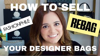 HOW TO SELL YOUR DESIGNER HANDBAG  4 WAYS TO SELL  FASHIONPHILE REBAG AUCTIONS ETC [upl. by Moises]