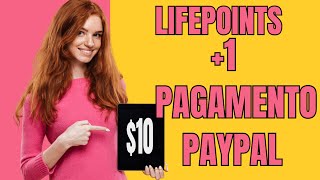 LifePoints Segundo Pagamento na minha conta Paypal  Renda Extra Na Internet [upl. by Hanavas102]