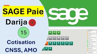 15 Formation SAGE PAIE Darija Marocain  CNSS et AMO [upl. by Stout]