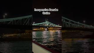 Best Budget Cruise in Budapest Discover the Danube under 13 Euros budapest travel shorts [upl. by Peer363]