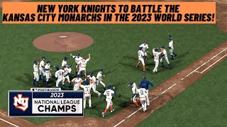 NY Knights 2023 NL Champions  Franchise  Ep 5 [upl. by Adnerol]