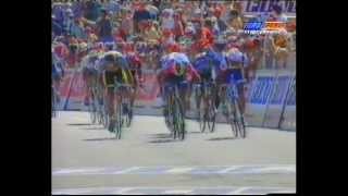 Tour De France Euro Sport 1994 Stage 8 Poitiers Trelissac [upl. by Ursula]