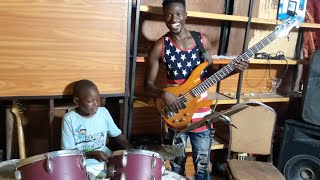 African groove Sebene music jojo on the drum 🥁 zektmo on the bass [upl. by North]