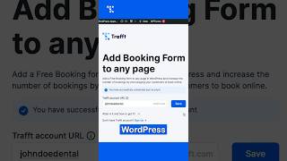 Easily Add Booking Form To Your WordPress Site The Best WordPress Appointment Booking Plugin [upl. by Aicilra]