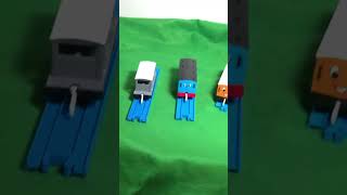 WHOS THE IMPOSTER thomasandfriends trackmaster plarail tomy train motorized [upl. by Yllus]