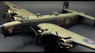 HandleyPage Halifax B MkIII  Revell 172 [upl. by Emerej]