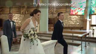 Oprawa ślubu w kościele w wykonaniu naszej Wokalistki [upl. by Yt]