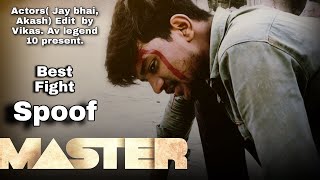 Master Movie spoof  master south spoof  official video viral  master movie fight spoof [upl. by Lucho]