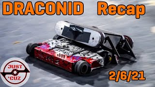 February 2021 Norwalk Havoc Event Recap Draconid 12lb Hobbyweight Combat Robot [upl. by Worthy]