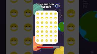 Find the ODD Emoji Shorts 53  Emoji Shans Quiz  Time pass  BRAIN EXERCISE [upl. by Ciro]