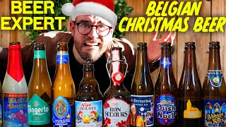 Beer expert blind tastes classic Belgian Christmas beers  The Craft Beer Channel [upl. by Piwowar]