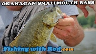 Fishing with Rod Okanagan Smallmouth Bass [upl. by Ainecey]