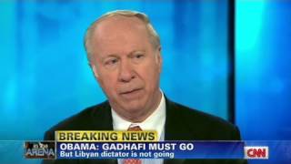 CNN David Gergen No American leadership on Libya [upl. by Glennon]