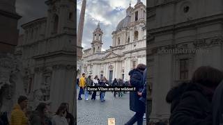 Piazza Navona in Rome Italy 🇮🇹 [upl. by Lleraj]