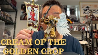 Unboxing amp Review of JoyToy x Warhammer 40K Blood Angels Sanguinary Guard Ancient [upl. by Jaffe]