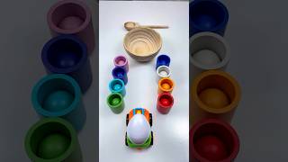 learn colors coloring for toddlers colourful balls learncolors kidslearning toddlerlearning [upl. by Rochus531]