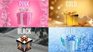 Choose your gift 🤩💝🤮 4 gift challenge [upl. by Loar]