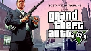 FIX GTA 5 STOP WORKING  GTA V Launcher has stopped working fix [upl. by Clint]