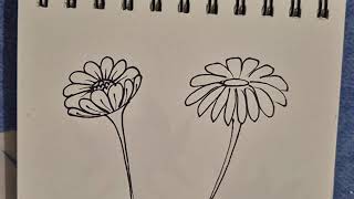 easy flower art for beginners flower art Rima dey [upl. by Levinson]