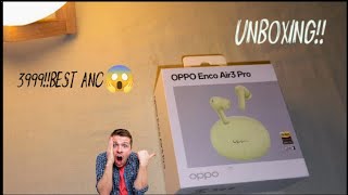 OPPO enco air 3 pro Unboxing and review functions and silicon case cover unboxing unboxingvideo [upl. by Palmira]