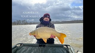 Pêche à la carpe en hiver 8H en lac partie 2 [upl. by Solon200]