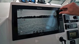 Raymarine Live Video Integration on Axiom Multifunction Displays [upl. by Noslien913]