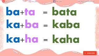 Abakada Pantig  Lets Learn Our Abakada  Unang Hakbang sa Pagbasa [upl. by Shanta]