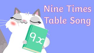 Twinkl Nine Times Table Song [upl. by Naamana590]