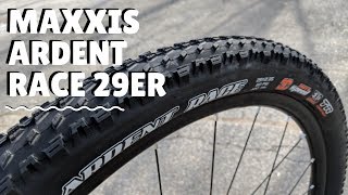 The Allround MTB Tire  Maxxis Ardent Race 29x235 Dual Compound Mountain Bike Tire Review amp Weight [upl. by Asial]