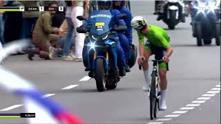 2024 UCI Road World Championships  Elite Mens race Final Kilometer [upl. by Solberg527]