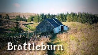 Wild Camping at Brattleburn bothy on the Southern Upland Way [upl. by Affer114]