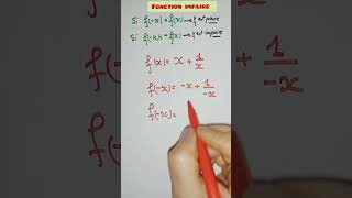 Fonction impairefrancemaths mathematicsshortsshort btsshortvideo foryoufunny viralvideo [upl. by Desirae677]