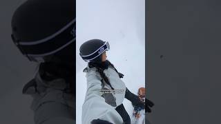 YALL I TRIED SOMETHING NEW ❄️ shorts vlog snowboarding snow snowboard fun [upl. by Felix]