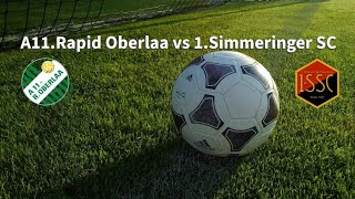 A11 Rapid Oberlaa vs 1 Simmeringer SC U11 [upl. by Cariotta147]