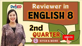 ENGLISH 8  2nd QUARTER PERIODICAL TEST with ANSWER KEY [upl. by Kissie]