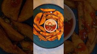 potato wedges🍟ytshorts shortsfeed shorts youtubeshorts shortvideo viralvideo short food [upl. by Einatsed155]