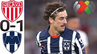 Necaxa vs 01 Monterrey Resumen Liga MX 20242025 [upl. by Angel]