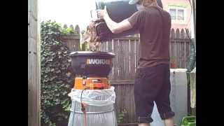 Worx Leaf Shredder Review [upl. by Ronoh552]