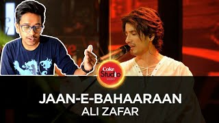 Indian Reacts To  JAANEBAHAARAAN  Ali Zafar  Coke Studio Season 10 [upl. by Hama]